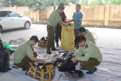 Vận chuyển lậu hơn 2000 sản phẩm hàng hóa do Trung Quốc sản xuất 