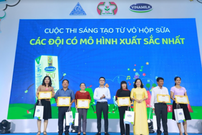 Hơn 46.300 học sinh tỉnh Vĩnh Long được thụ hưởng sữa học đường năm 2020-2021