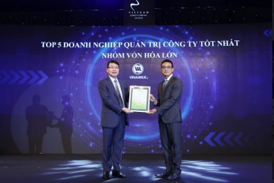Vinamilk 'bội thu' giải thưởng về quản trị công ty