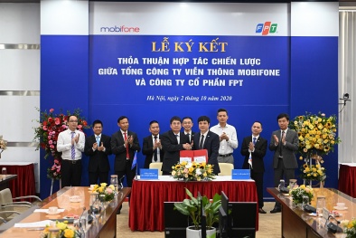 MobiFone và FPT liên minh chuyển đổi số