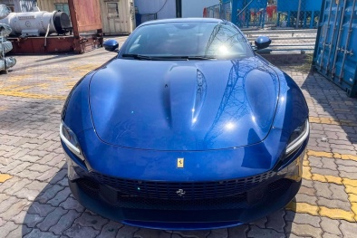 Siêu xe Ferrari Roma đầu tiên về Việt Nam: ‘Dàn áo’ cực lạ, động cơ công suất 612 mã lực