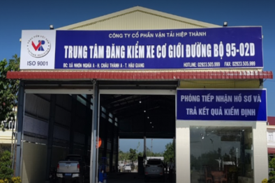 Vi phạm về hoạt động chứng nhận chất lượng, một trung tâm đăng kiểm bị đình chỉ hoạt động