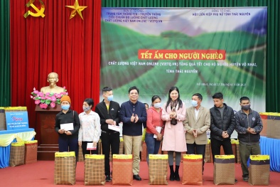 Mang Tết ấm đến với người nghèo huyện Võ Nhai: Hành trình của yêu thương, sẻ chia