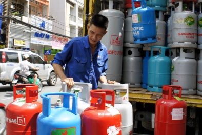 Giá gas tiếp tục leo thang