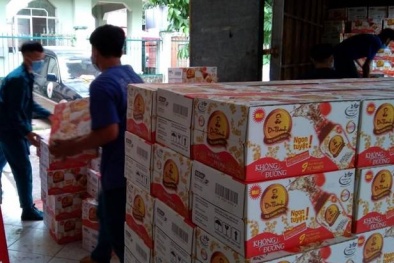 Tân Hiệp Phát trao tặng 36.000 sản phẩm đến các khu vực cách ly tỉnh Bình Dương