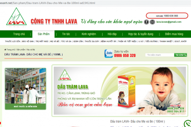 Không phải thuốc chữa bệnh nhưng Công ty LAVA đã 'vẽ thêm' công dụng cho sản phẩm?