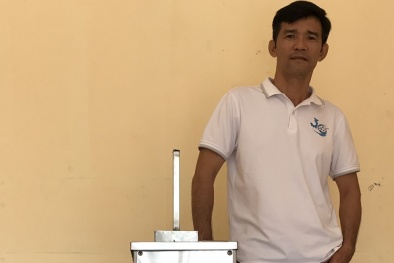 Sáng chế biến rác thải sinh hoạt thành phân hữu cơ của anh 'kỹ sư làng'