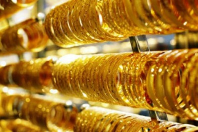 Giá vàng đột ngột 'rơi thẳng đứng' tuột mốc 55 triệu đồng/lượng