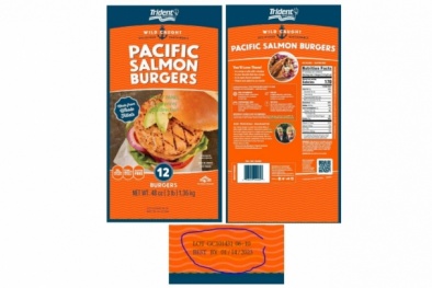 Phát hiện nhiều mảnh kim loại trong sản phẩm, Burger Pacific Salmon bị thu hồi