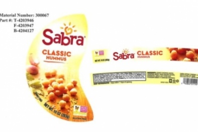FDA phát hiện sốt đậu gà 'Classic Hummus' có nguy cơ nhiễm khuẩn Salmonella