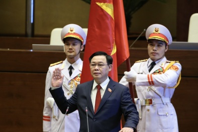 Đồng chí Vương Đình Huệ được bầu giữ chức vụ Chủ tịch Quốc hội