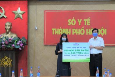 200 ngàn sản phẩm của Vinamilk đến với các khu cách ly ở Hà Nội, Hà Nam, Bắc Ninh