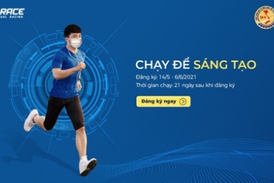 Chính thức khởi động giải chạy ảo với chủ đề “Chạy để sáng tạo”