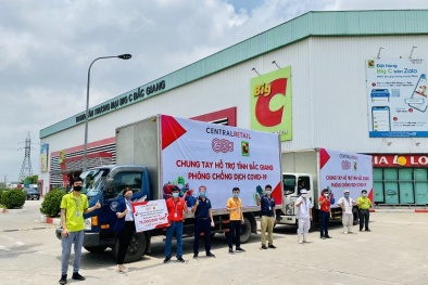 Tiếp sức cho tuyến đầu chống dịch Covid-19 ở Bắc Giang và Vĩnh Phúc