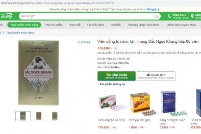 Nhà thuốc An Khang từ 'nói dối' công dụng mỹ phẩm đến quảng cáo 'nổ' thực phẩm chức năng thành thuốc chữa bệnh