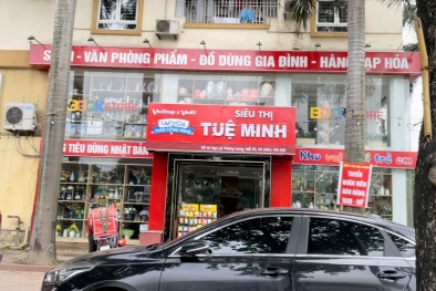 Siêu thị Tuệ Minh ‘phớt lờ’ quy định về tem nhãn hàng hóa?
