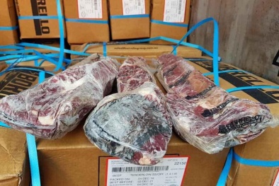 Sự thật thịt trâu đông lạnh trên chợ mạng