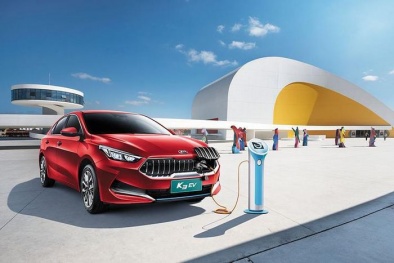 Kia K3 EV 2021 ra mắt: Chạy 400km/1 lần sạc, ngoại hình không thay đổi so với bản chạy xăng
