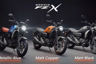 Ra mắt xe côn tay Yamaha FZ-X: Thiết kế giống XSR-155, thêm tính năng kết nối Bluetooth