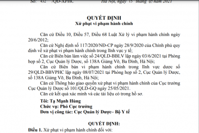 Xử phạt vi phạm Đăng ký 13Win ngay nhé Công ty Cổ phần xuất nhập khẩu y tế TP.HCM