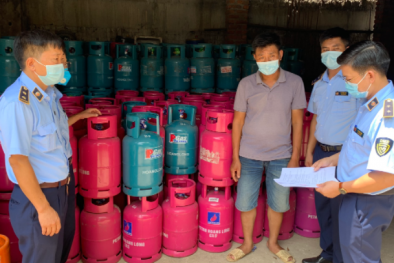 Nguy cơ từ bình gas không rõ nguồn gốc, kém chất lượng