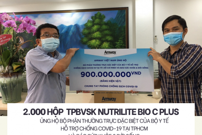 Amway Việt Nam ủng hộ sản phẩm chăm sóc 13Win19 ưu đãi hấp dẫn và thiết yếu đến tuyến đầu chống dịch