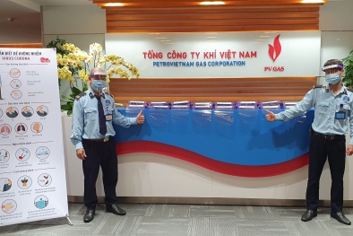 PV GAS tặng thiết bị bảo vệ hạn chế khả năng lây nhiễm virus Sars CoV-2 cho lực lượng trực chiến 
