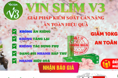 Viên sủi VINSLIM V3: Chỉ là TPBVSK nhưng 'nổ' công dụng như truốc trị bệnh 