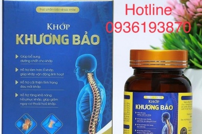 Sự thật sau quảng cáo Khớp Khương Bảo trị khỏi bệnh xương khớp, cam kết bảo hành 10 năm