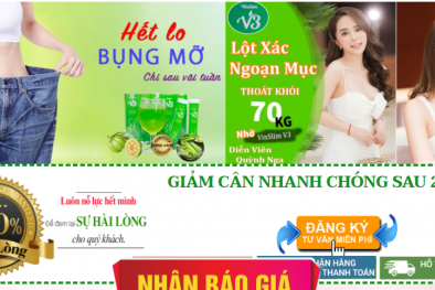 Nhiều diễn viên 'tiếp tay' quảng cáo viên sủi VINSLIM V3 vi phạm