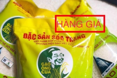 'Gạo ông Cua' bị làm giả, người mua cẩn trọng 'tiền mất tật mang'