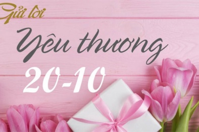 Lời chúc ngọt ngào, ý nghĩa dành tặng vợ, người yêu trong dịp 20/10