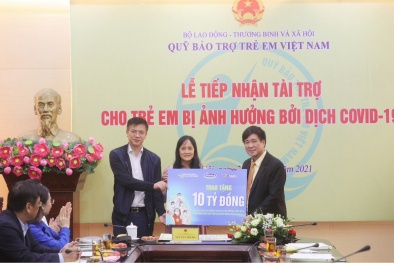 Vinamilk ủng hộ 10 tỷ đồng và 1 triệu ly sữa cho trẻ em có hoàn cảnh khó khăn, bị ảnh hưởng bởi dịch Covid-19