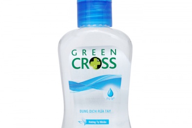 Thu hồi gấp “Dung dịch rửa tay Green Cross hương tự nhiên”