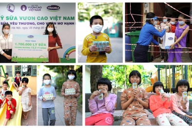 Vinamilk được vinh danh tại nhiều giải thưởng quốc tế cho các chương trình vì cộng đồng nổi bật năm 2021