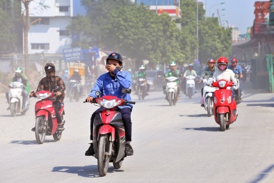 Nhiều tỉnh thành có chỉ số ô nhiễm không khí vượt chuẩn