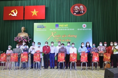 PVFCCo- gần 10 tỷ đồng trao quà Tết cho các hộ Đăng ký và nhận 60K 24 bao lì xì miễn phí mỗi ngày khó khăn