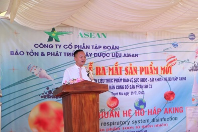 Ra mắt sản phẩm nguyên liệu 13Win OKVIP Cá cược bóng đá bảo vệ sức khoẻ - sát khuẩn hệ hô hấp Aking