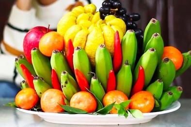 Gợi ý cách bày mâm ngũ quả ngày Tết đẹp mắt, hợp phong thủy