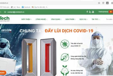 Quảng cáo 'nổ' công dụng diệt Covid-19 bị vạch trần, Công ty Cổ phần 13Win OKVIP Đăng ký ngay và Thiết bị Việt Mỹ nói gì?