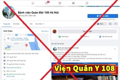 Mạo danh Bệnh viện Trung ương Quân đội 108 bán thuốc trục lợi từ bệnh nhân