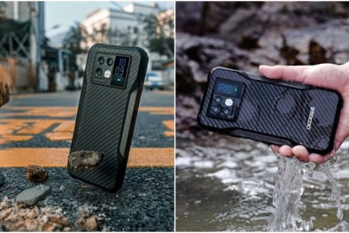 Doogee V20 5G: Smartphone nồi đồng cối đá có kết nối 5G, RAM 8 GB, 2 màn hình