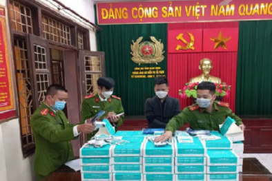 Thu giữ lượng lớn bộ kit test nhanh Covid-19 không rõ nguồn gốc