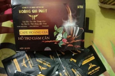 Phát hiện thêm chất cấm trong cafe giảm cân Hoàng Gia