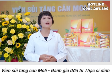 Dùng hình ảnh bác sĩ quảng cáo, viên sủi Moli cố tình vi phạm pháp luật?