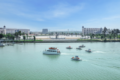 Tour trải nghiệm Aqua City bằng đường sông: 'Nhìn đâu cũng rợp bóng cây xanh và sông nước'