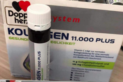 Phát hiện hàng ngàn sản phẩm KOLLAGEN 11.000 PLUS không rõ nguồn gốc