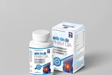 Sau phản ánh của VietQ.vn, Cục ATTP 'tuýt còi' sản phẩm Xuyên Tâm Liên Phạm Gia