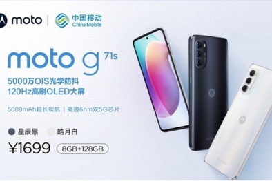 Motorola ra mắt Moto G71s không thay đổi so với model G71