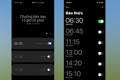 Sửa lỗi báo thức trên iPhone